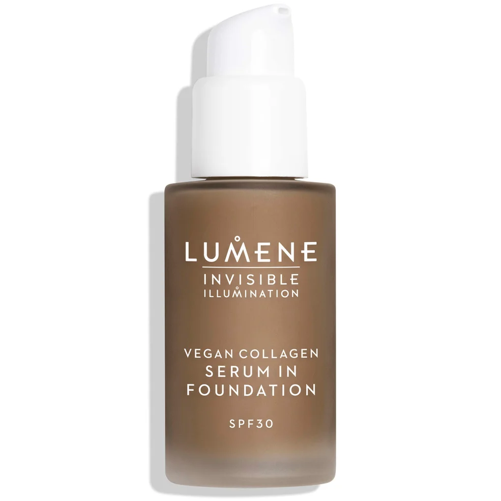 Lumene Invisible Illumination SPF30 Vegan Collagen Serum in Foundation 30ml (Various Shades) Image 1