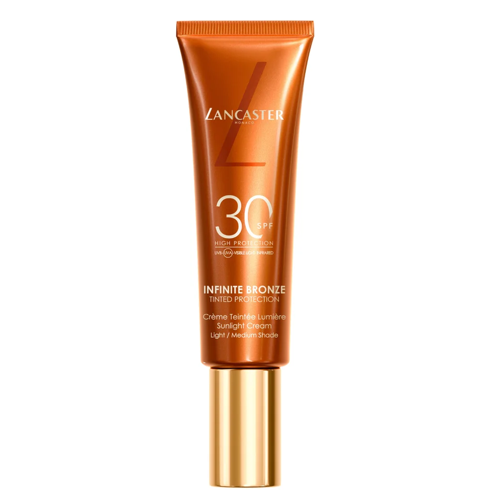 Lancaster Infinite Bronze Tinted Protection Sunlight Cream SPF30 Light/Medium Shade 50ml Image 1
