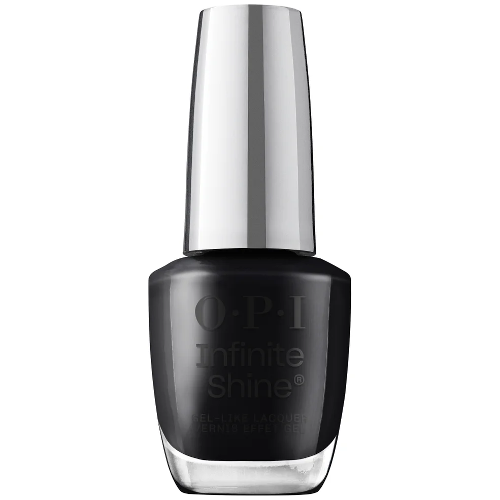 OPI Infinite Shine Long-Wear Gel-Like Black Nail Polish - Lady in Black 15ml Image 1
