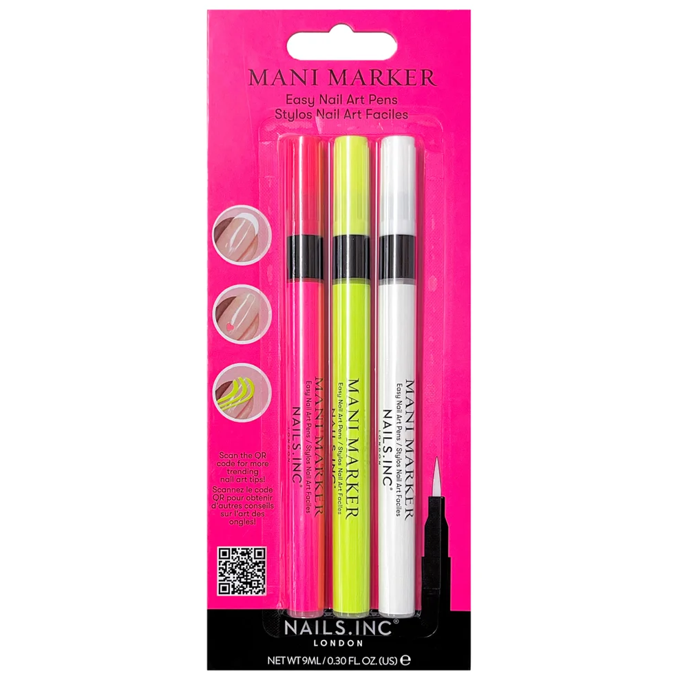 nails inc. Neon Mani Marker Trio Image 1