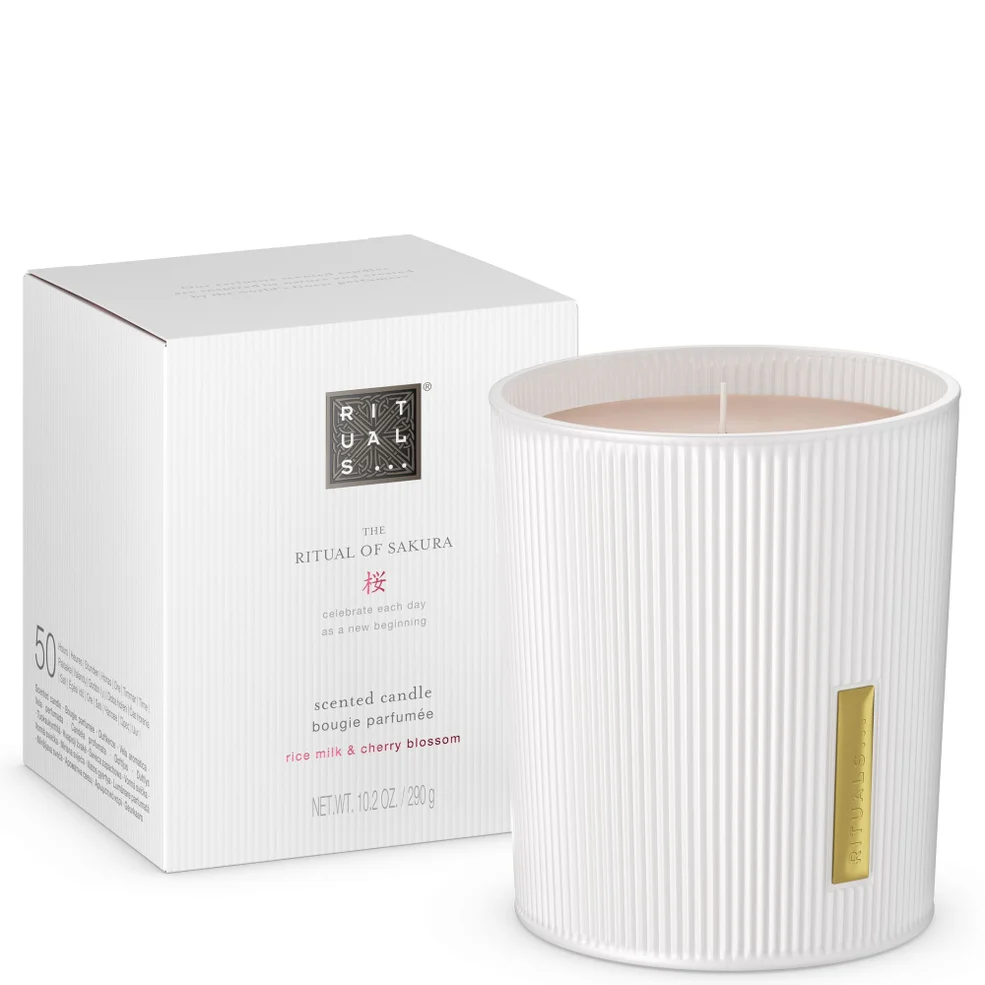 Rituals The Ritual of Sakura - Floral Cherry Blossom & Rice Milk - Scented Candle 290g Image 1