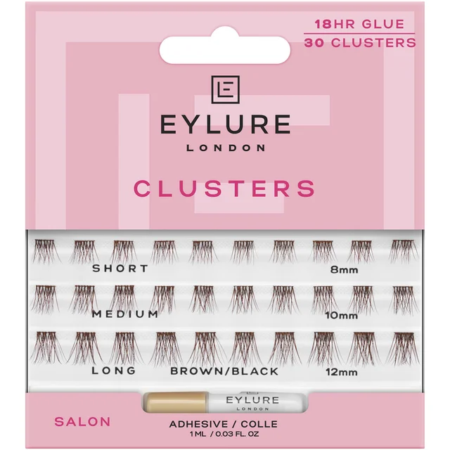 Eylure Clusters Brown/Black