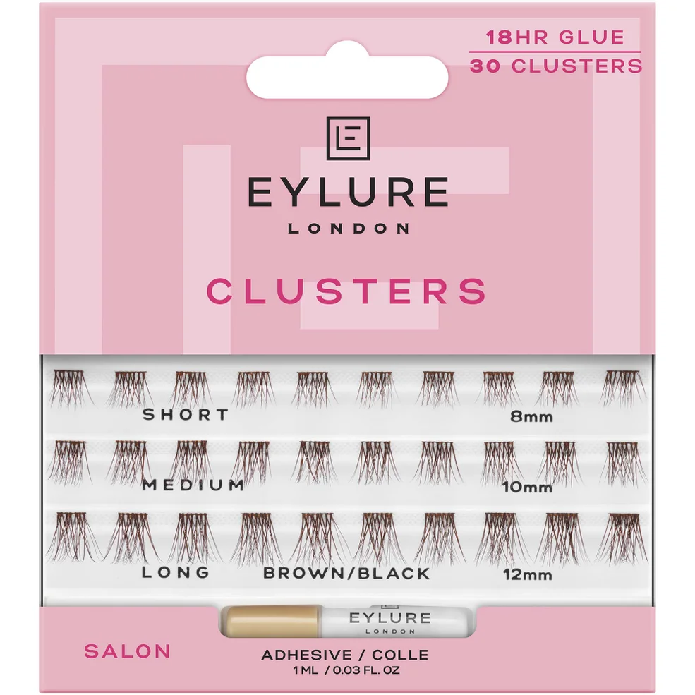 Eylure Clusters Brown/Black Image 1