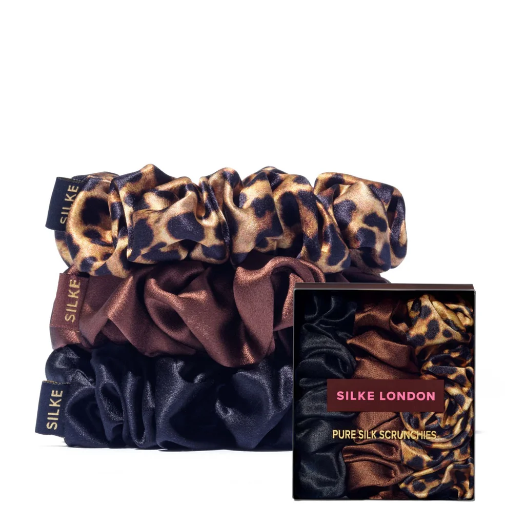 SILKE London Hair Scrunchies - Leopard Tonal Image 1