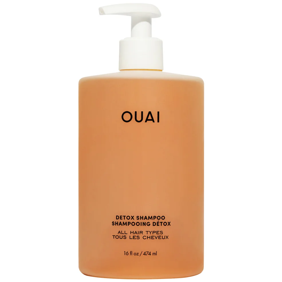OUAI Detox Shampoo Jumbo Size with Pump 474ml Image 1