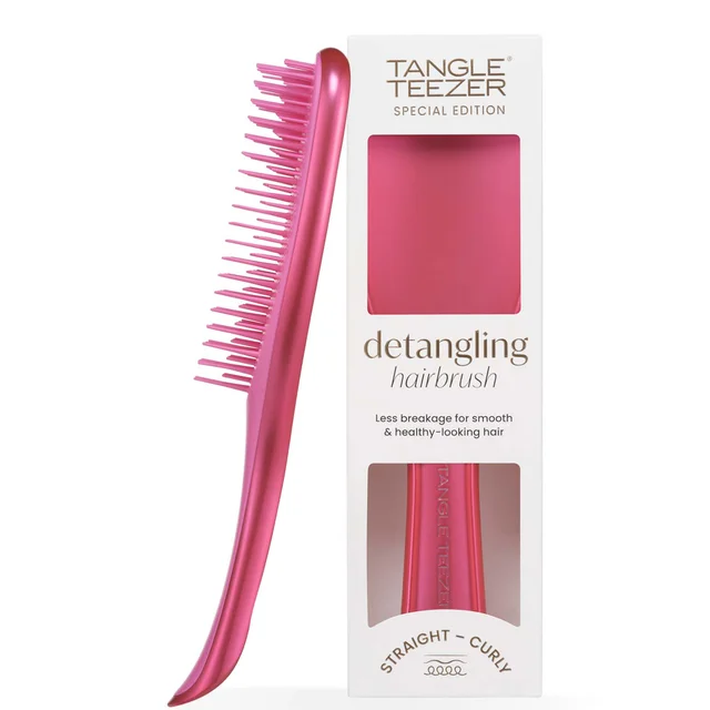 Tangle Teezer The Ultimate Detangler Chrome - Hot Pink