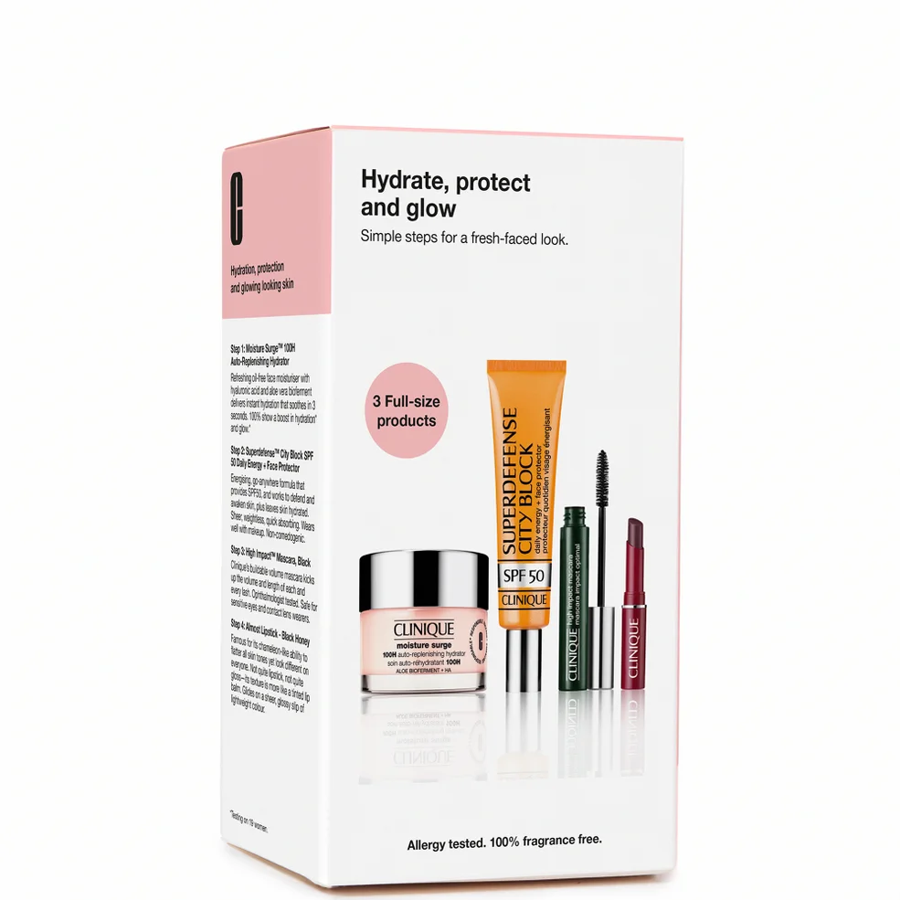 Clinique Hydrate, Protect and Glow Beauty Set Image 1