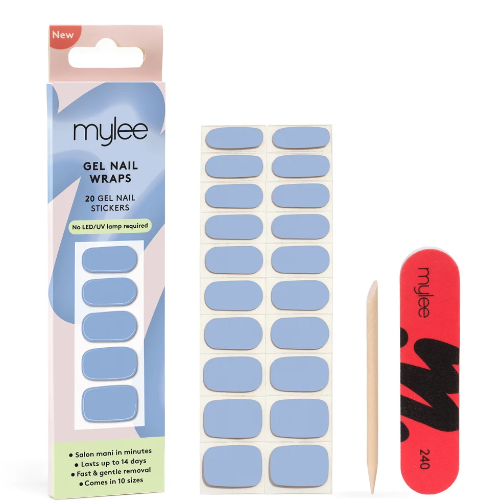 Mylee Gel Nail Wraps - Once In A Blue Moon Image 1