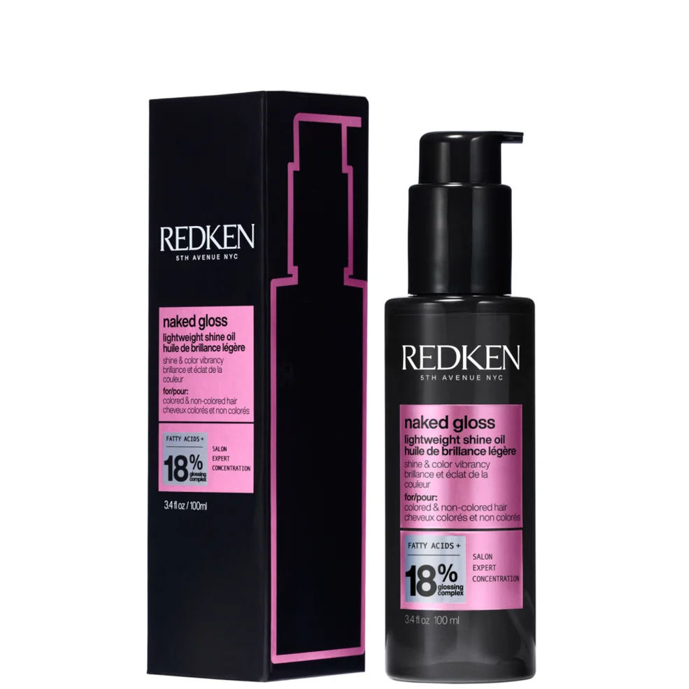 Redken Acidic Color Gloss Naked Gloss, Lightweight Hair Oil, add Shine and Moisture for Dull Hair 100ml Image 1