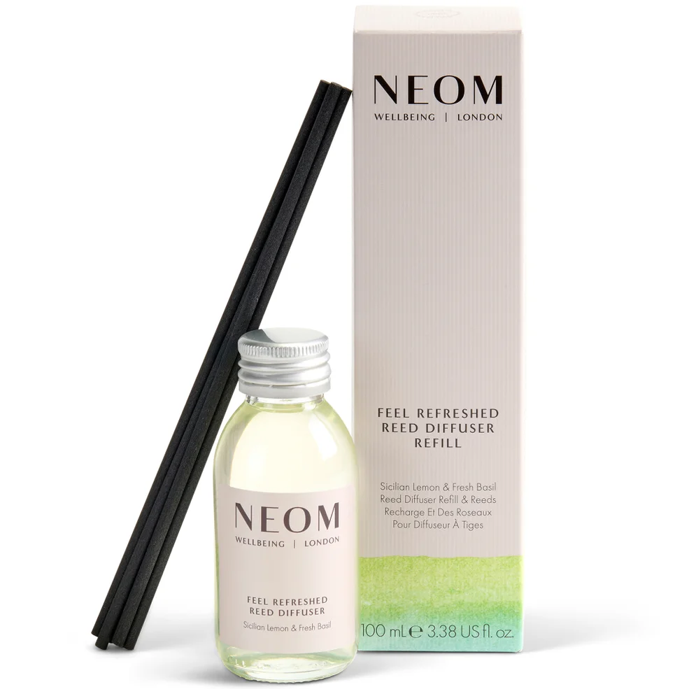 NEOM Wellbeing Feel Refreshed Reed Diffuser Refill 100ml Image 1