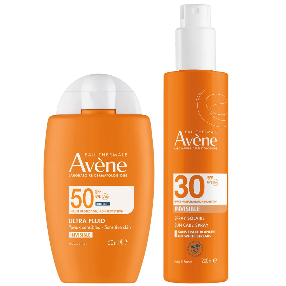 Avène Fluid Invisible and Sun Cream Bundle Image 1