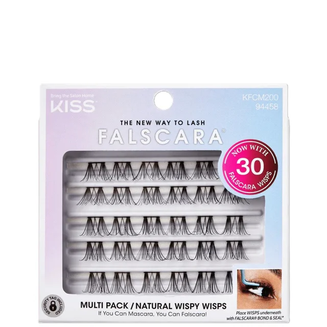 Kiss Falscara Eyelash - Wispies 200 30 pack