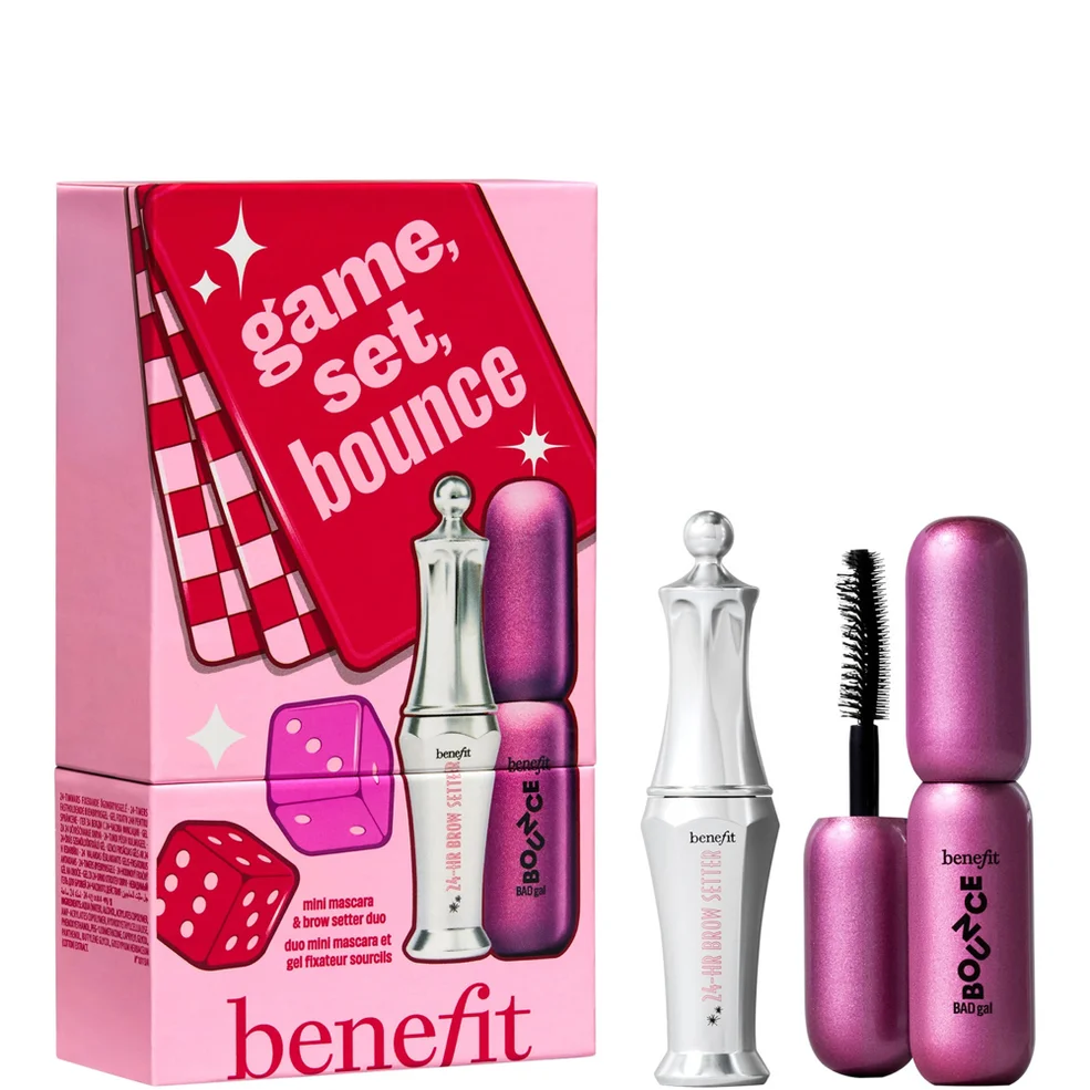 benefit Game Set Bounce Mascara and Brow Stocking Filler Gift Set Image 1