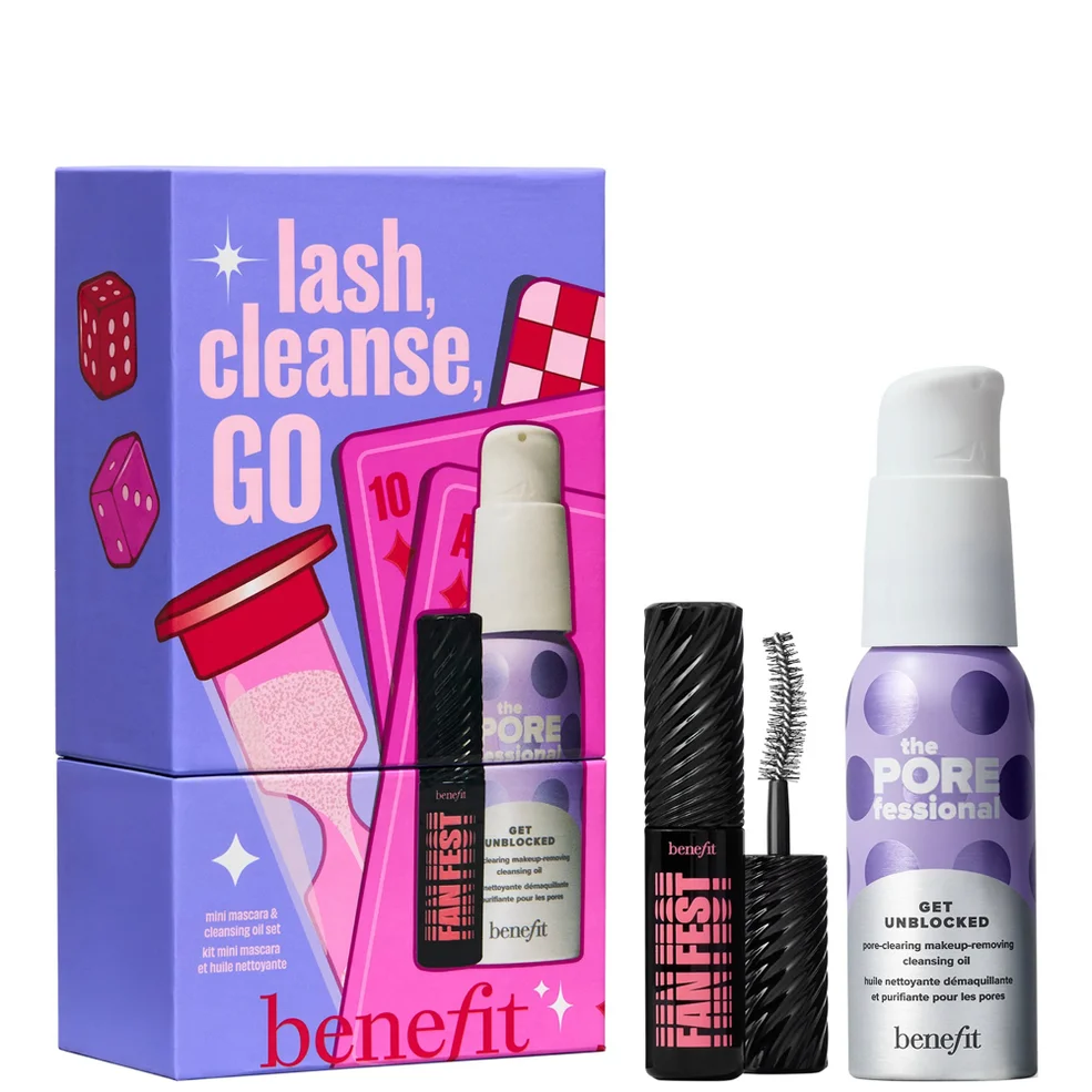 benefit Lash Cleanse Go Mascara and Oil Cleanser Stocking Filler Image 1