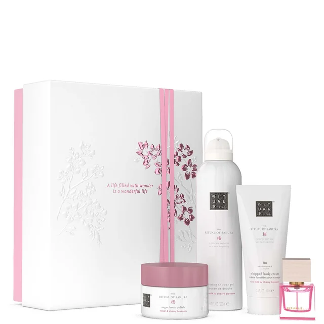 RITUALS The Ritual of Sakura Rice Milk & Cherry Blossom Bath & Body Medium Gift Set