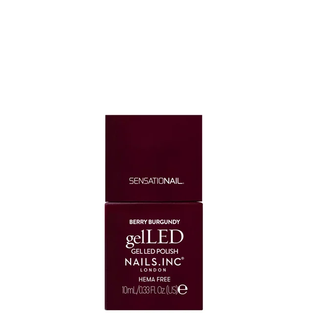 Nails Inc. Gel Polish Berry Burgundy 10ml