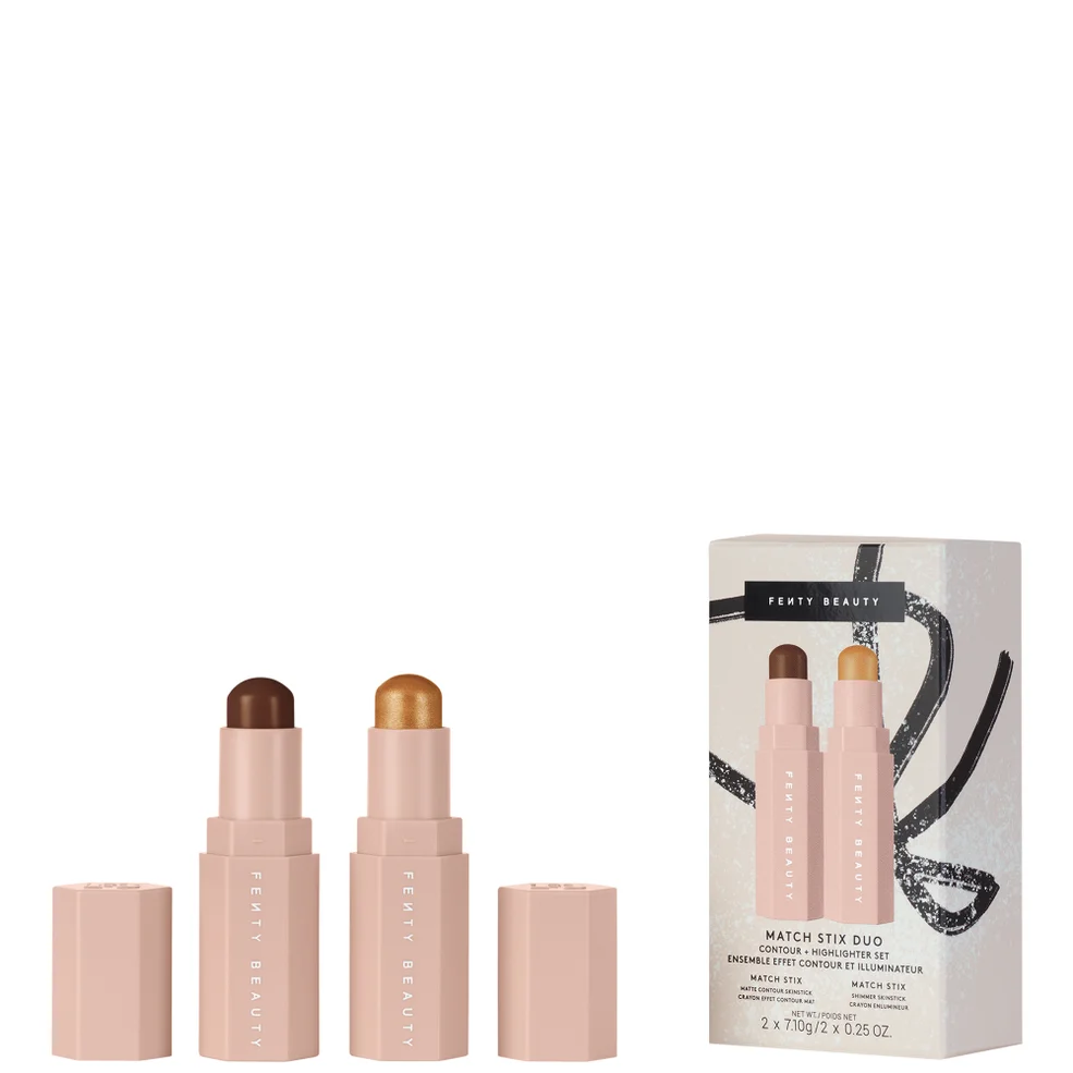 Fenty Beauty Mini Match Stix Duo Contour + Highlighter Set 5.6g (Various Shades) Image 1